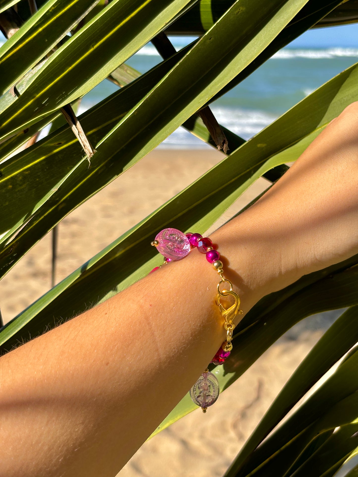 Hot Pink Bracelet