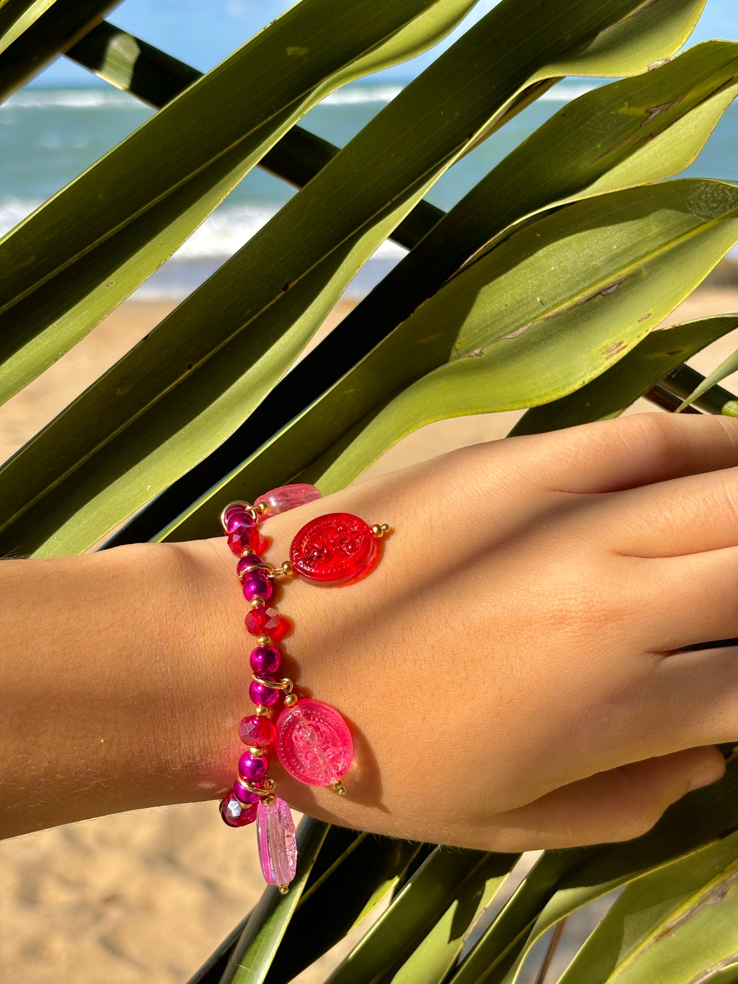 Hot Pink Bracelet