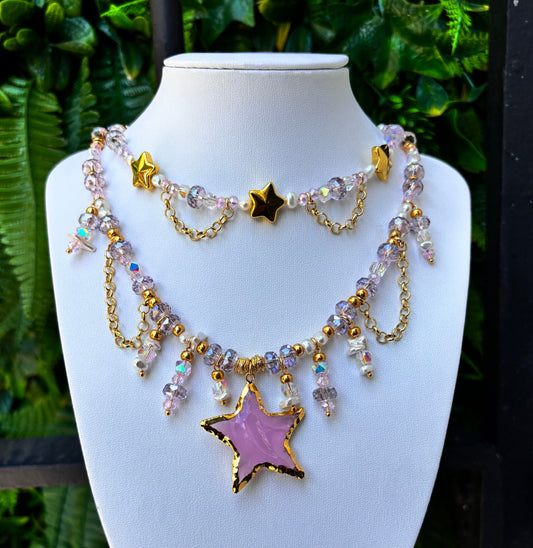 Estrella Fugaz Rosada